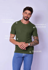 Camiseta Masculina Tricot Verde CW STORE